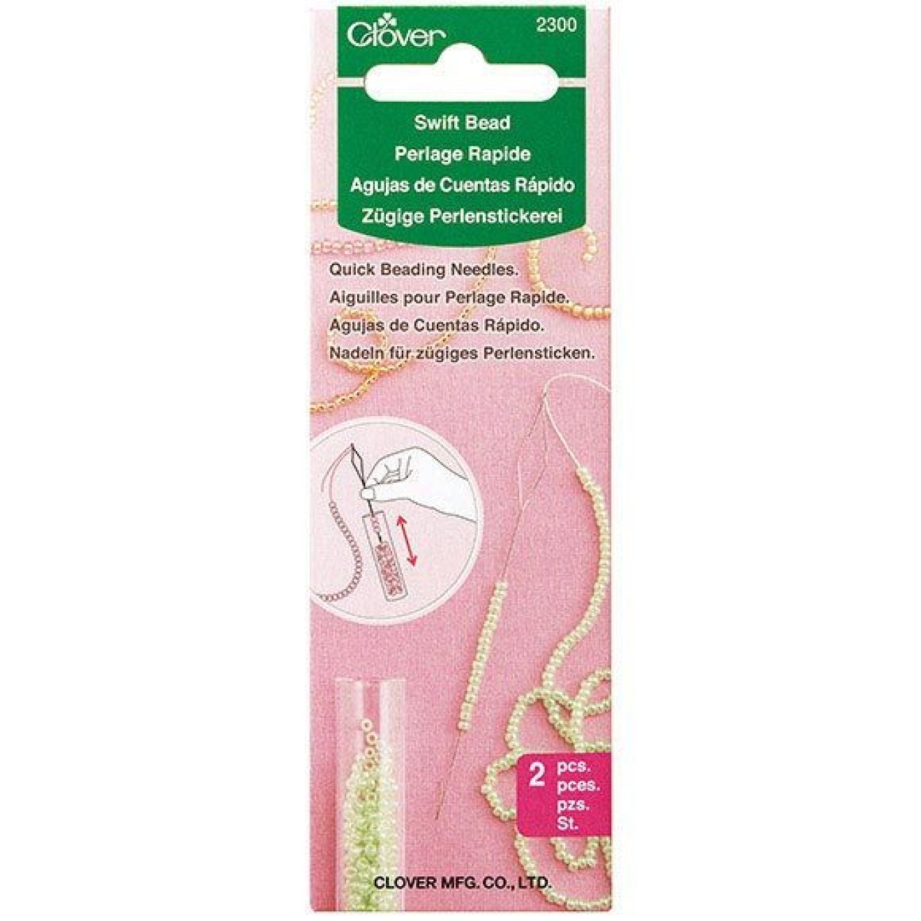 Clover needles for Perlensticken