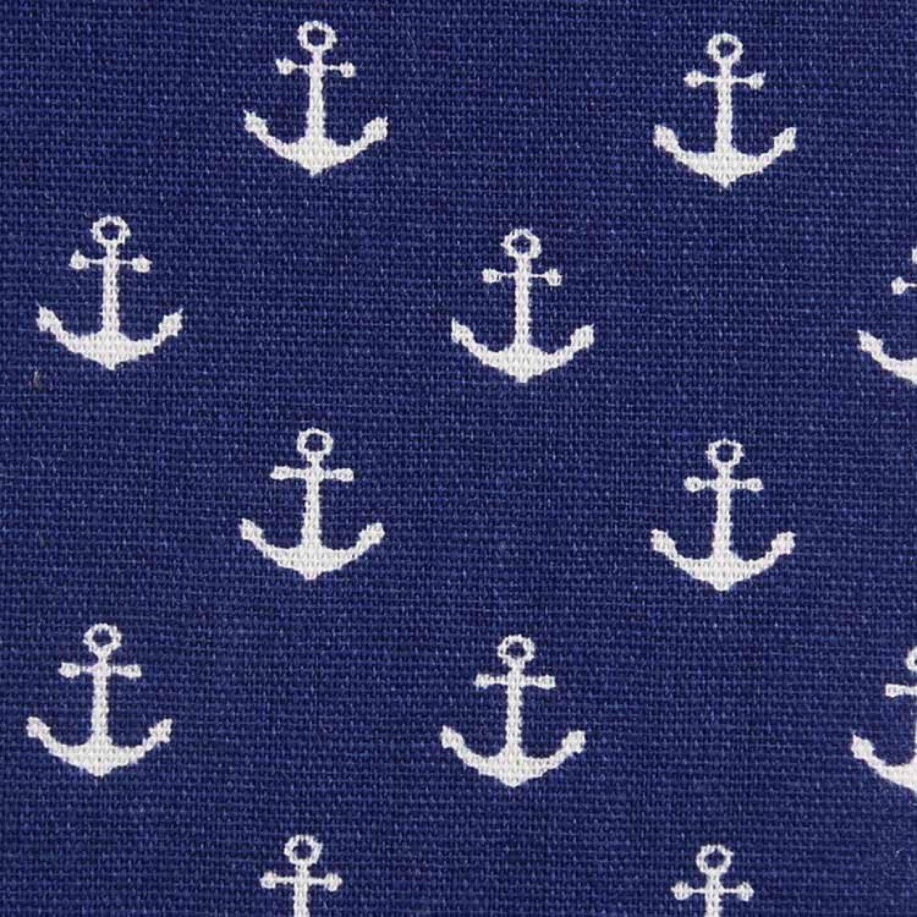 HANABI cotton Poplin Petit Anchor colour 003 cobalt