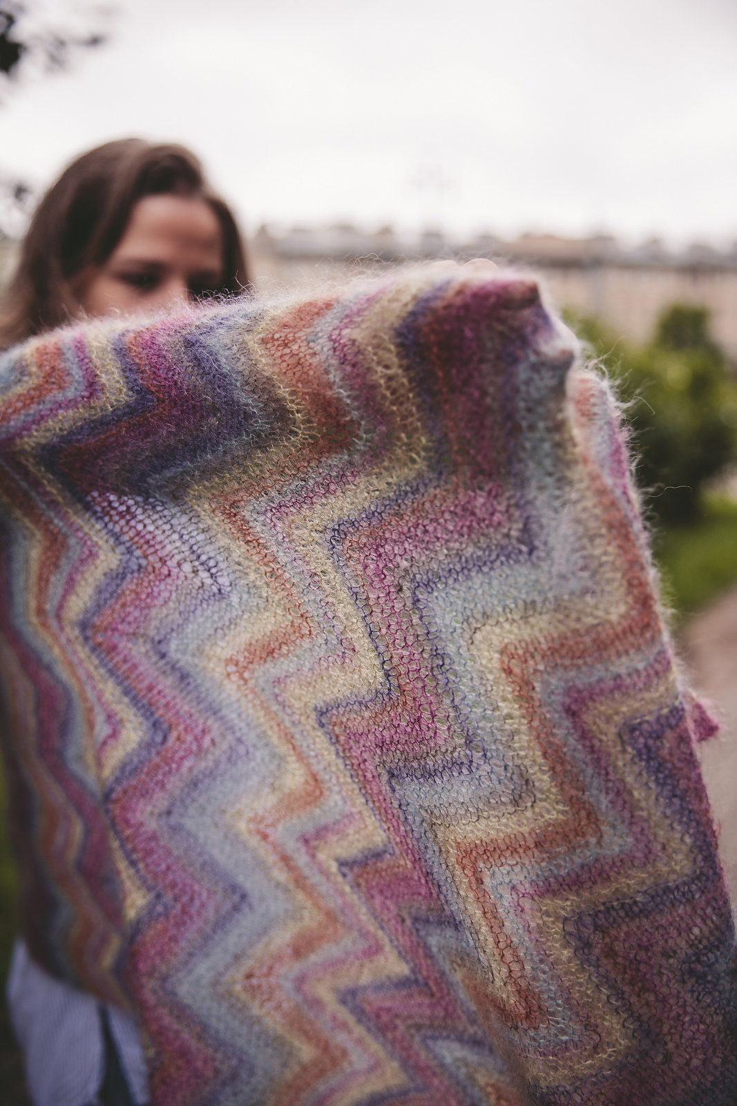 Châle Zig Zag – modèle de tricot, photo 8