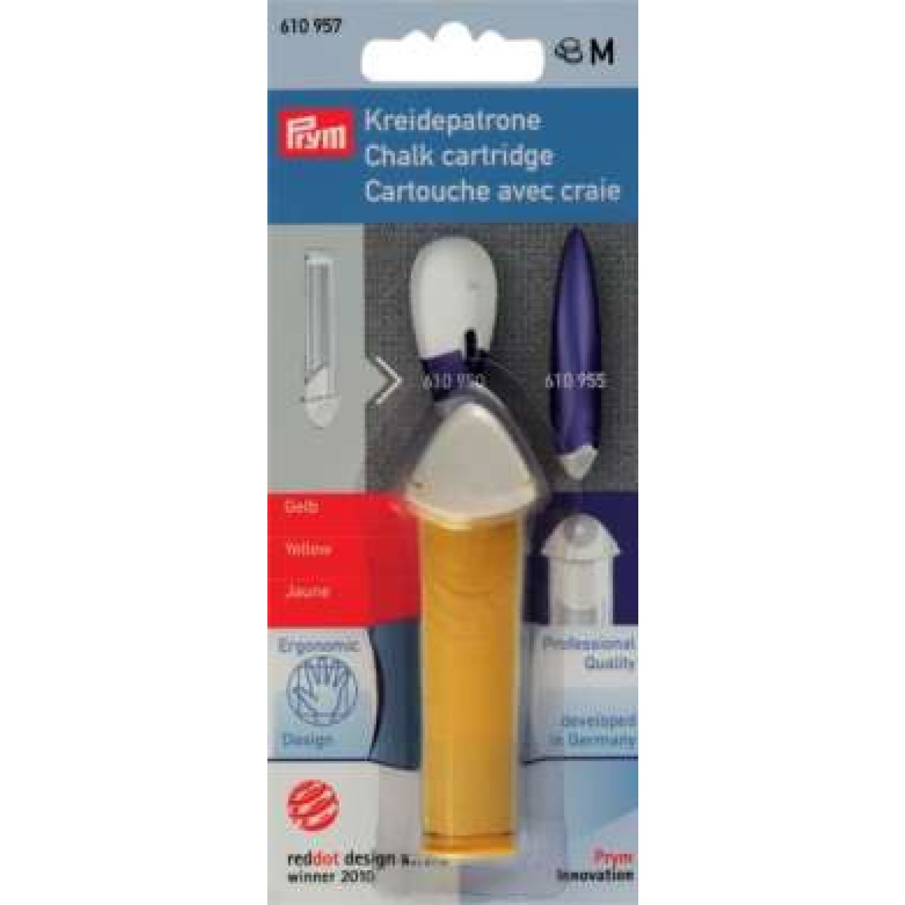 Prym Kreidepatrone gelb