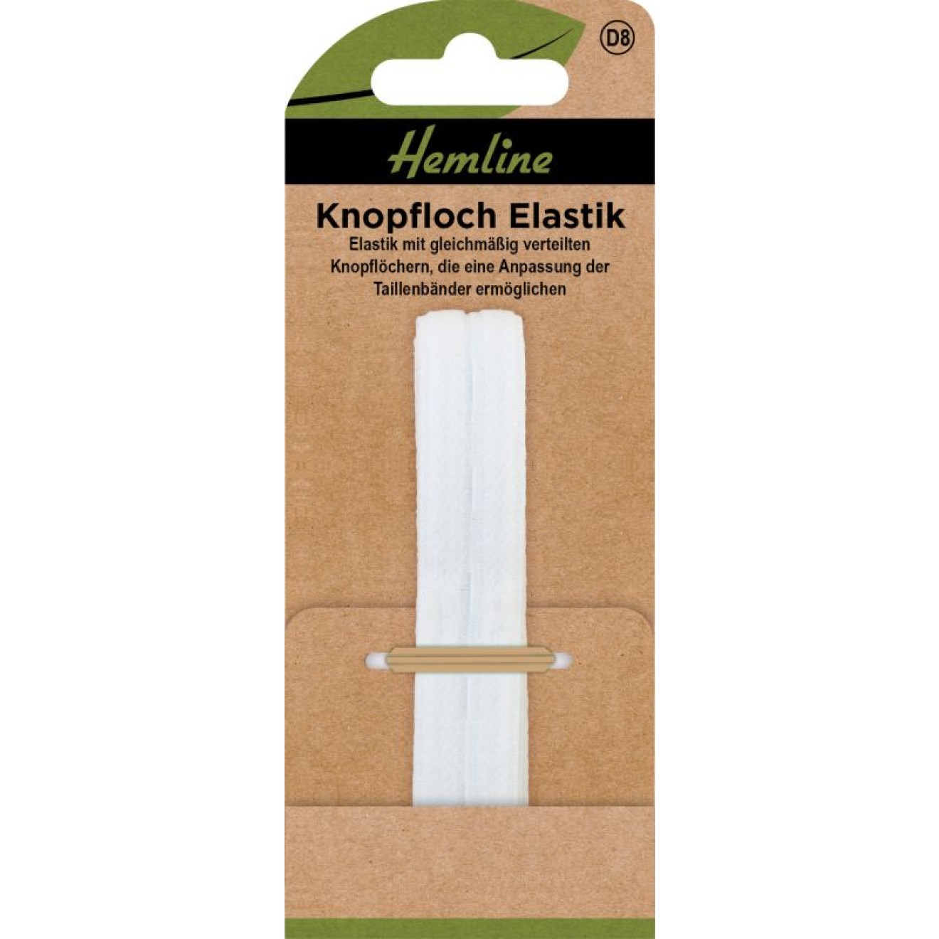 Hemline Knopfloch-Elastic