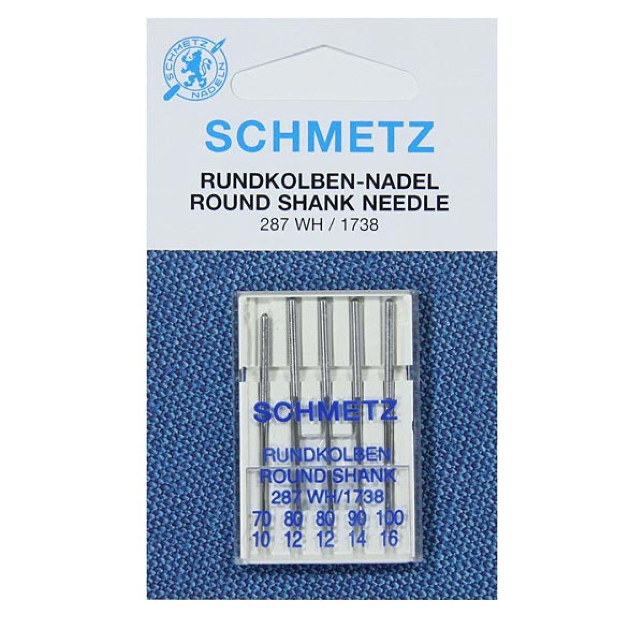 Schmetz sewing machine needles colour silver coloured