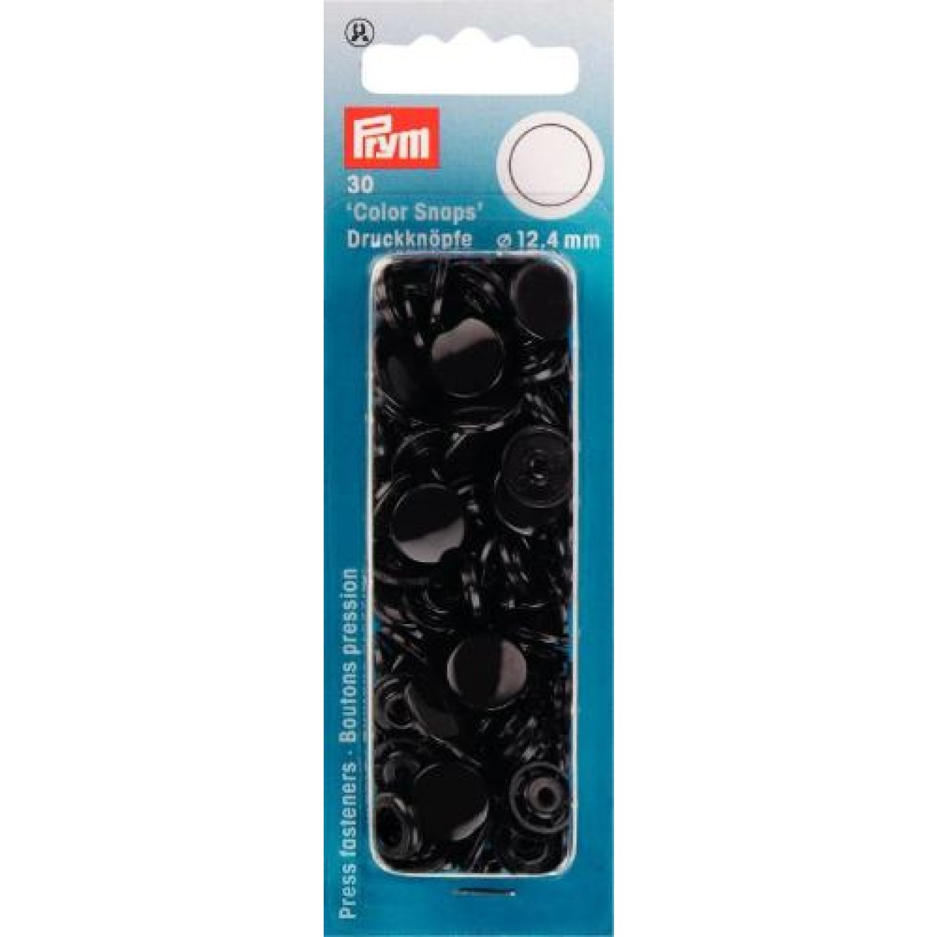 12,4 mm / black