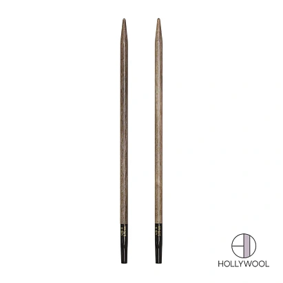 LYKKE pointes d’aiguilles interchangeables terre d’ombre – 3,25 mm / 9 cm