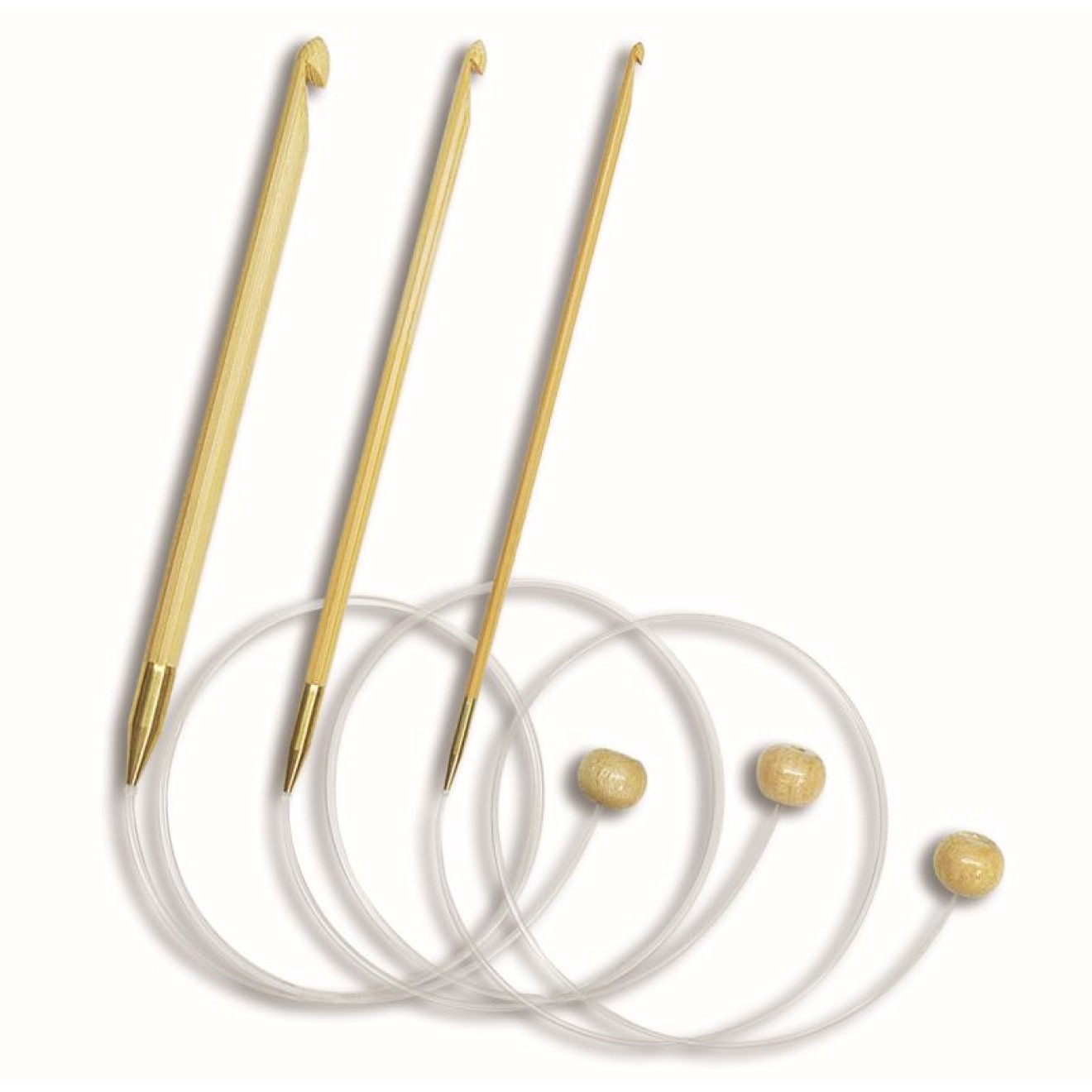 Seeknit Shirotake Flex Tunisian crochet hook