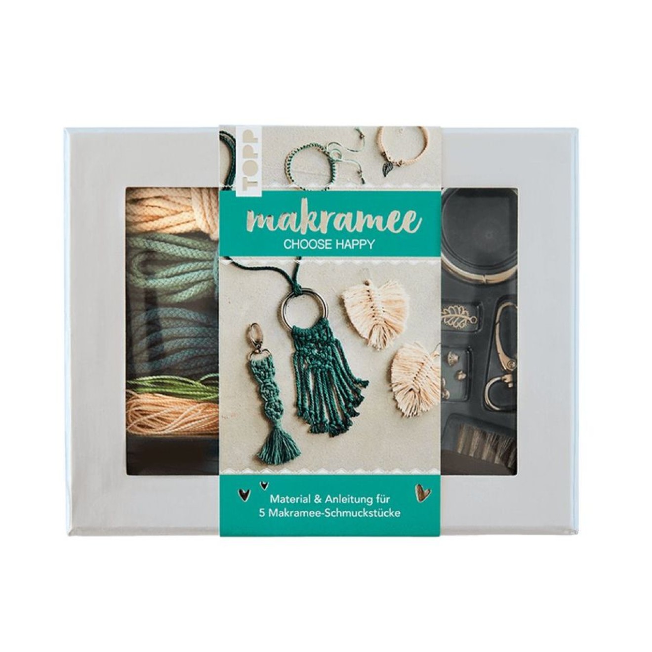 frechverlag macrame-Set Choose Happy