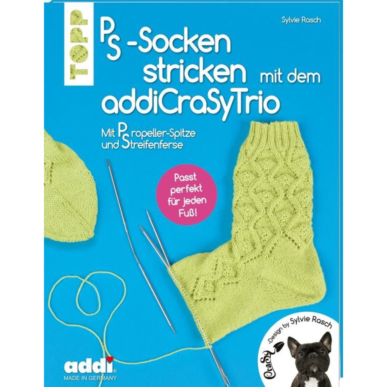 frechverlag PS Socks CraSyTrio Pattern Book