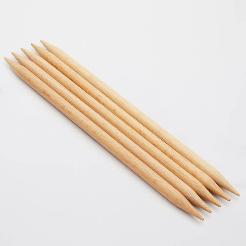 KnitPro double point needle set Basix Beech – 2,00 mm