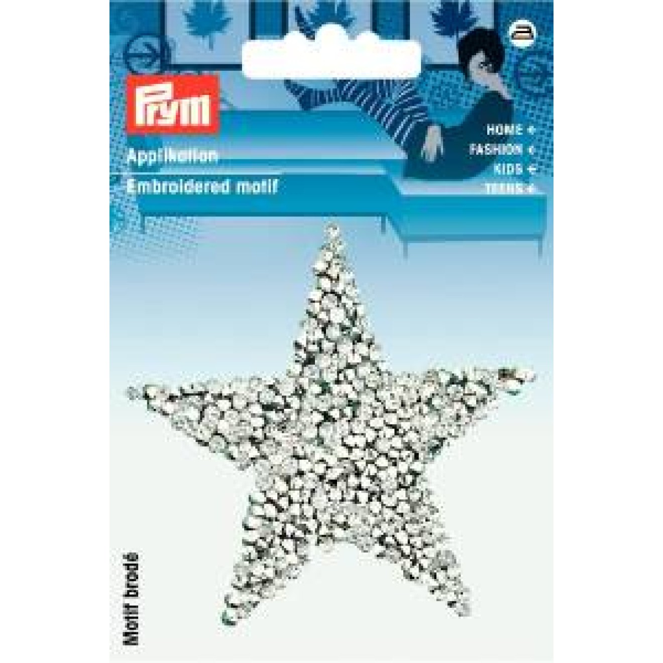 Prym Glamour Transfer - aufbügelbar silver