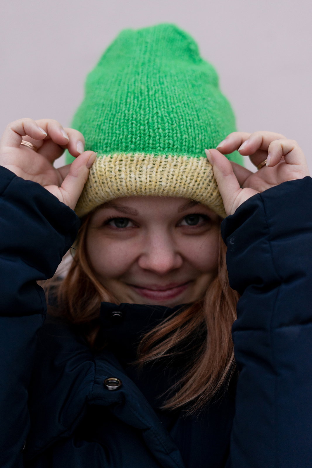 Bonnet Warm Double-Layer – modèle de tricot, photo 4
