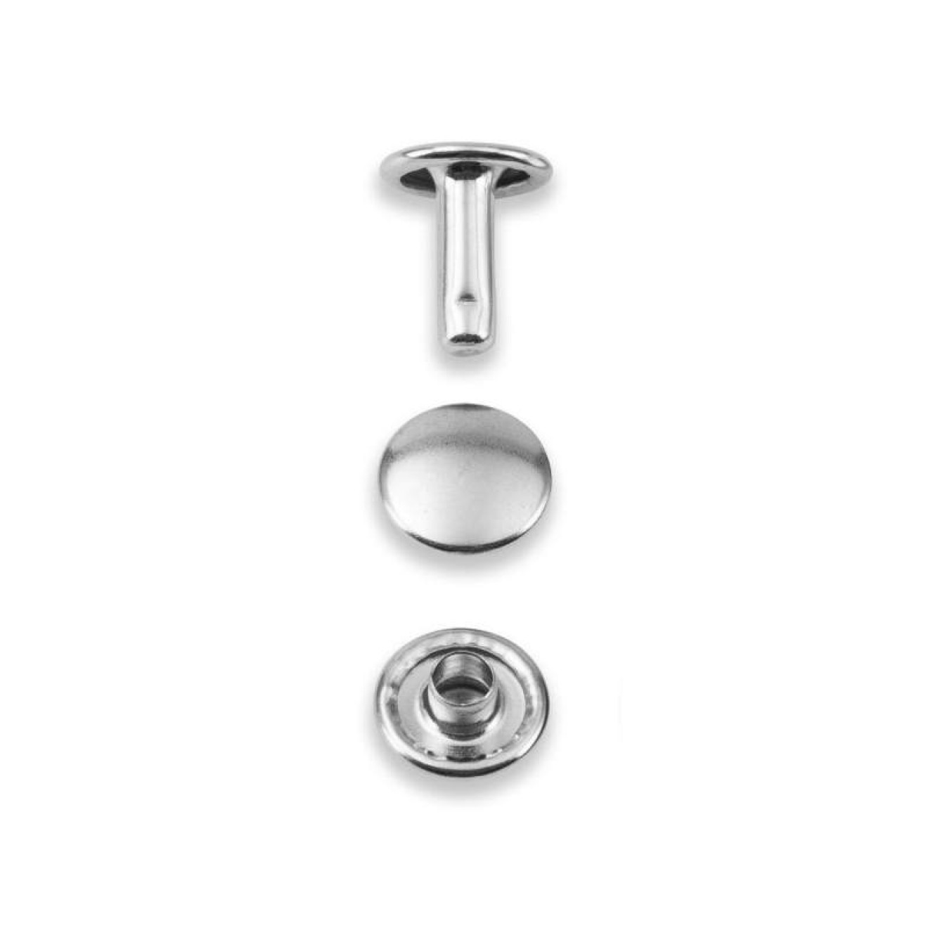 Prym Hohlnieten 4.00 - 6,00 mm / silber