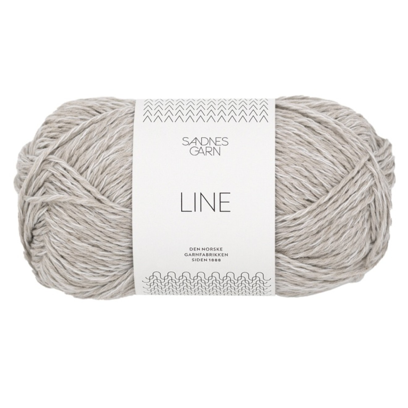 Sandnes Garn Line yarn in shade 3820 pearl grey