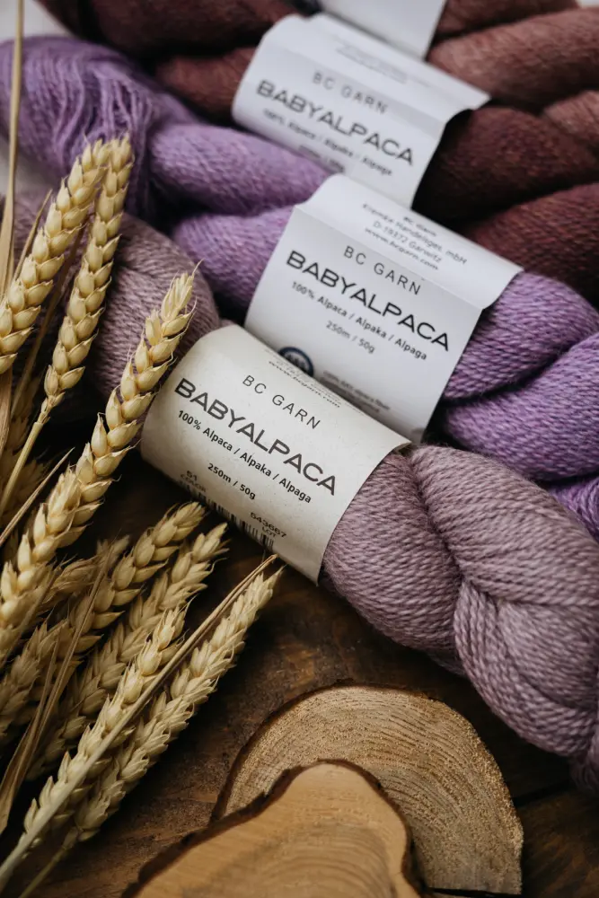 BC Garn Babyalpaca 10/2 auf 50g RAS – 118ras мятный RAS