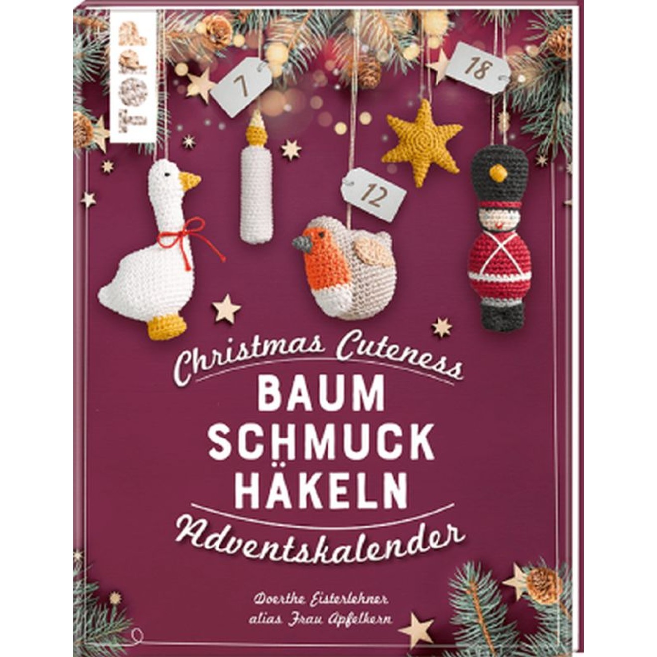 frechverlag Christmas Baumschmuck Häkeln Adventskalender
