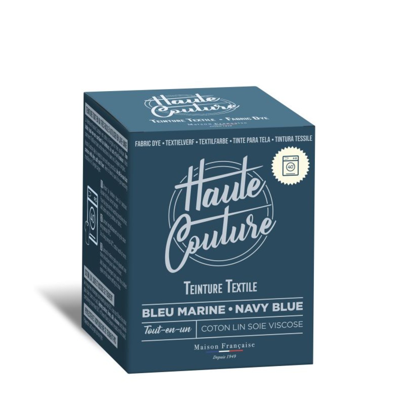 Haute Couture Textilfarbe colour navy blue