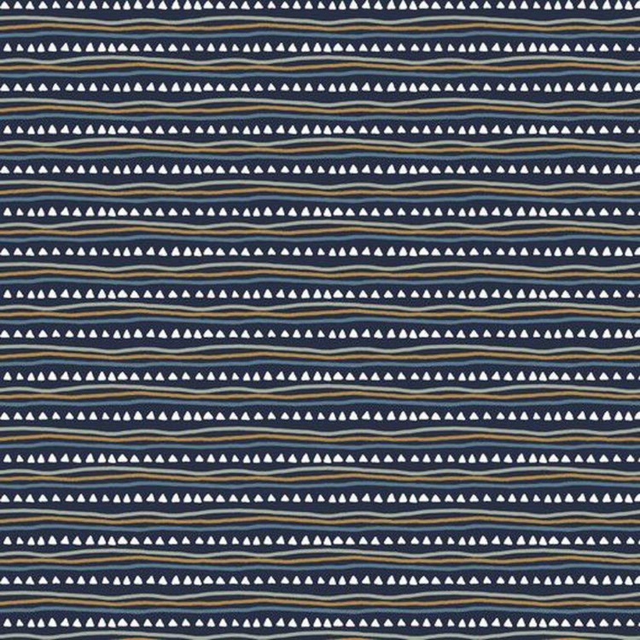 HANABI Poplin Construction Vehicles colour 020 navy