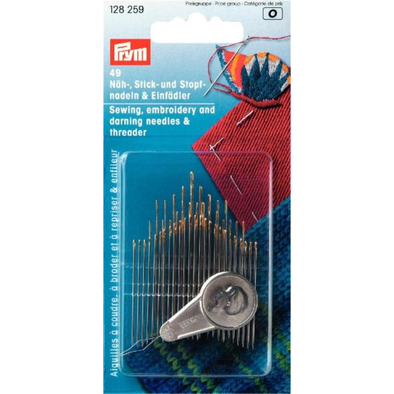 Prym assortment sewing/embroidery/darning needles sortiert