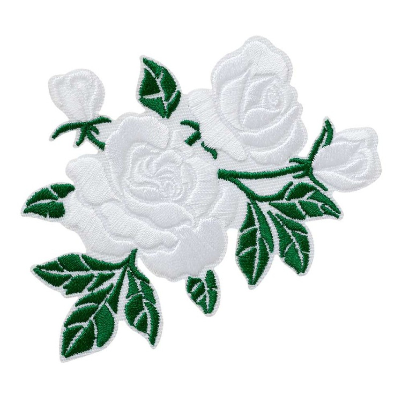 Mono-Quick Applikationen - Teens and Jeans - aufbügelbar Farbe white