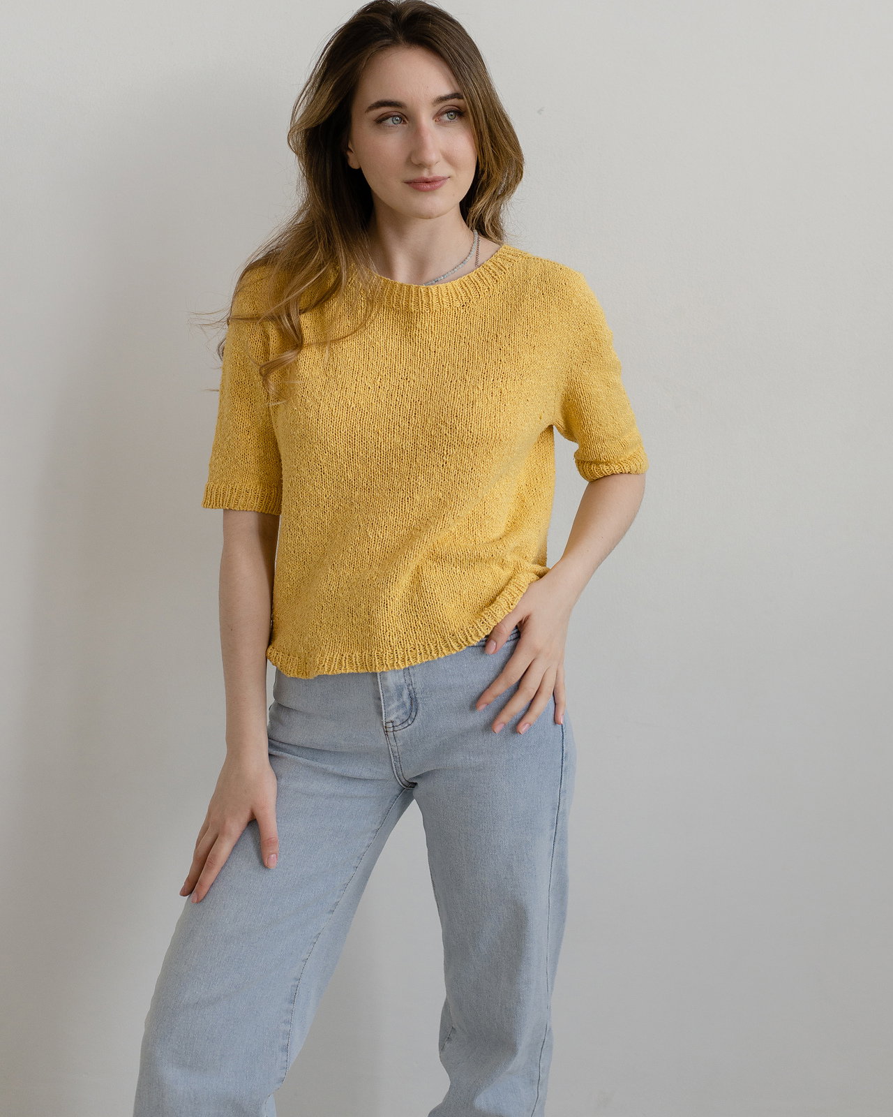 T-shirt Holiday – modèle de tricot (PDF, anglais)