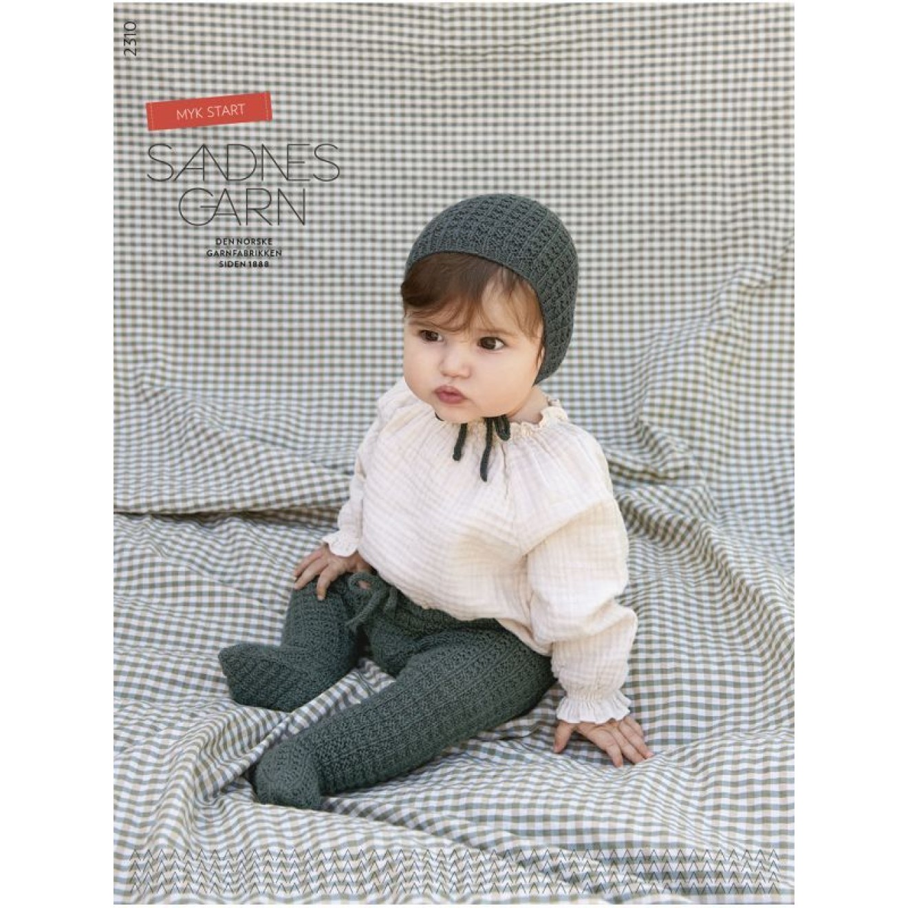 Sandnes Garn pattern booklet 2310 Myk start - English 1 piece colour 01992 natural
