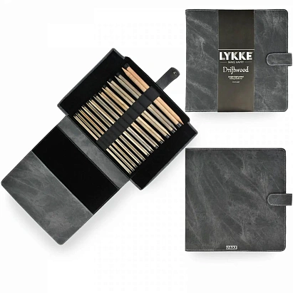 LYKKE aiguille droite Driftwood – 4,50 mm / Driftwood / 30 cm