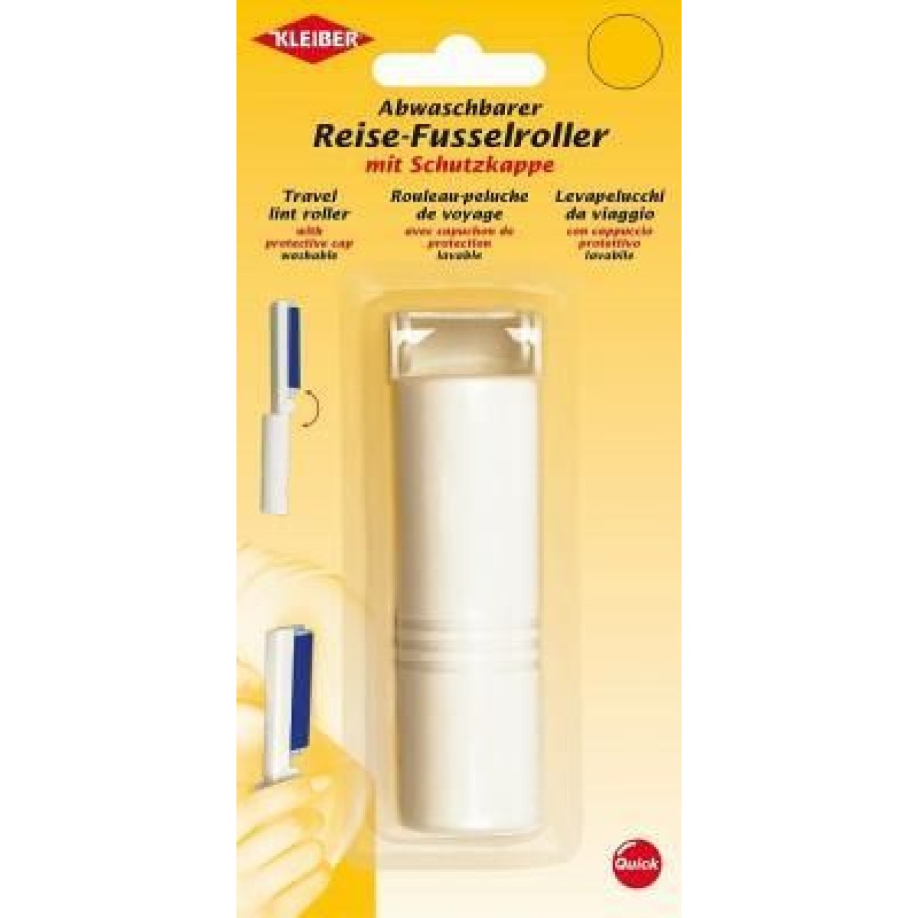 Kleiber Abwaschbarer Fusselroller Mini