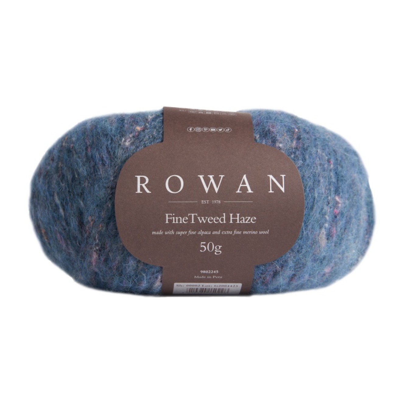 Rowan Fine Tweed Haze colour 2 deep