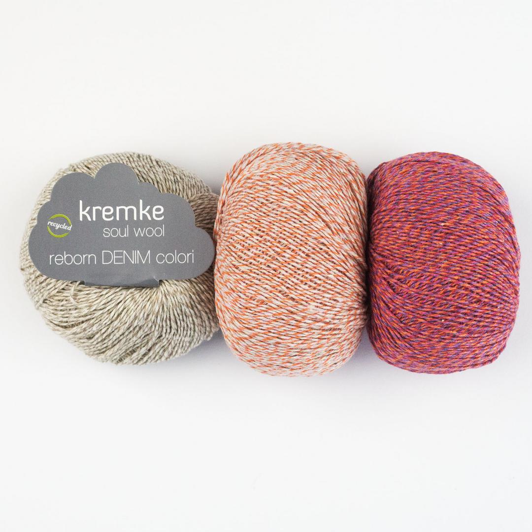 Kremke Reborn Denim COLORI yarn
