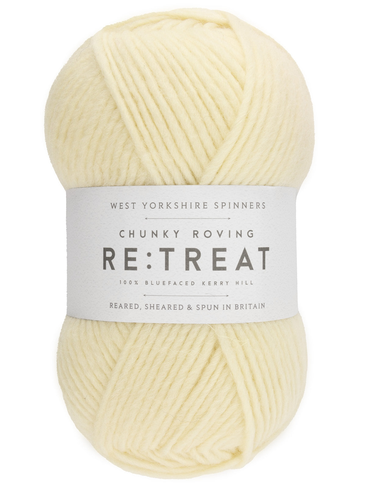 West Yorkshire Spinners Re : Treat Chunky Roving – coloris 010 pure