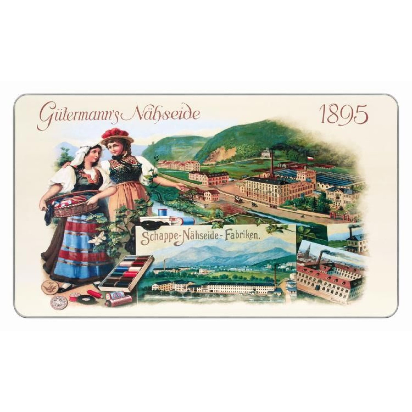 Gütermann creativ Nostalgia Box colour 322x188x21mm