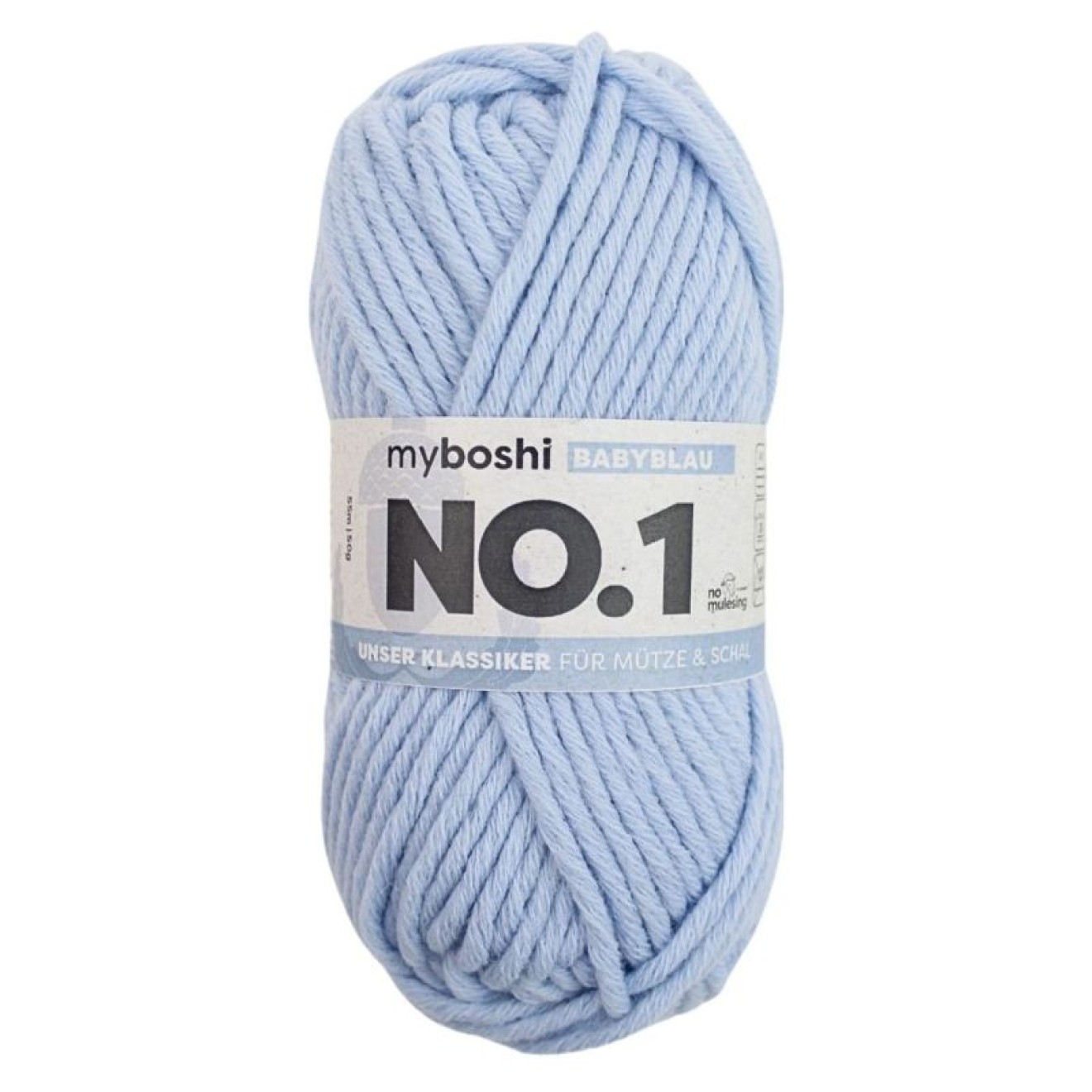myboshi No. 1 colour col. Babyblau