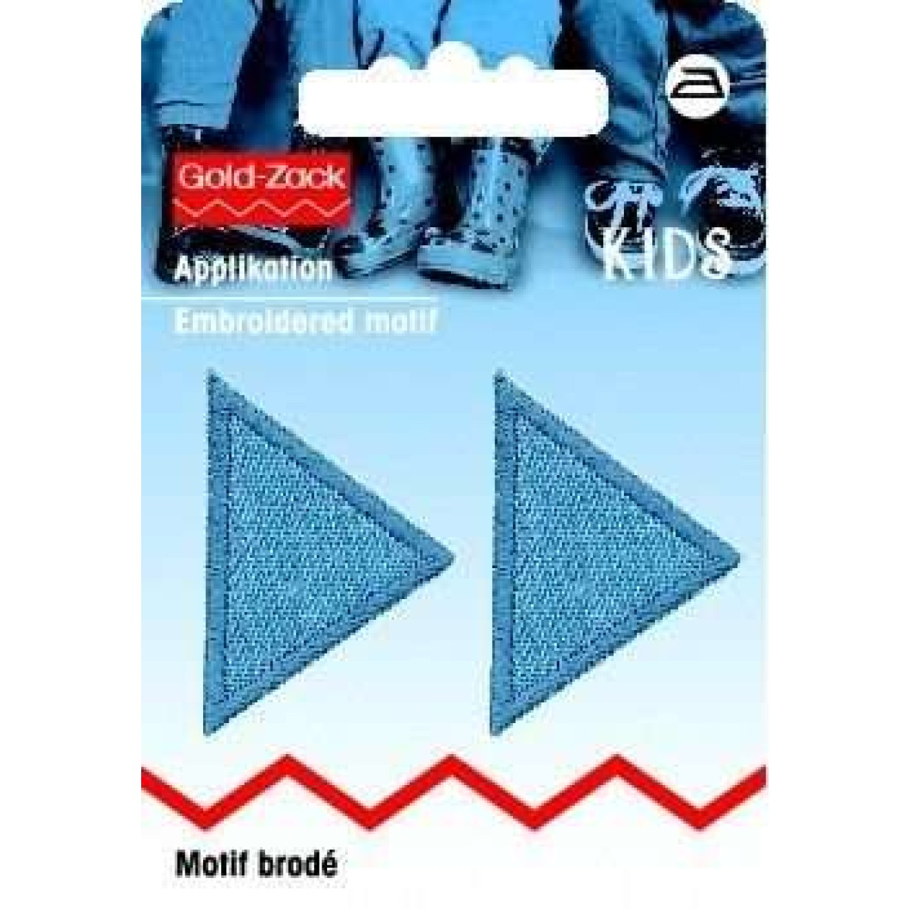 Prym Applikationen - Kids and Hits - aufbügelbar ca. 2,0x4,0 cm / farbig