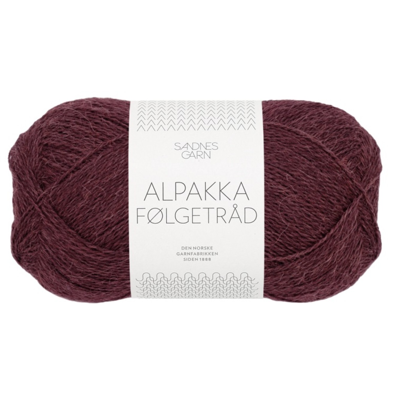Sandnes Garn Alpakka Folgetrad colour 4372 deep burgundy