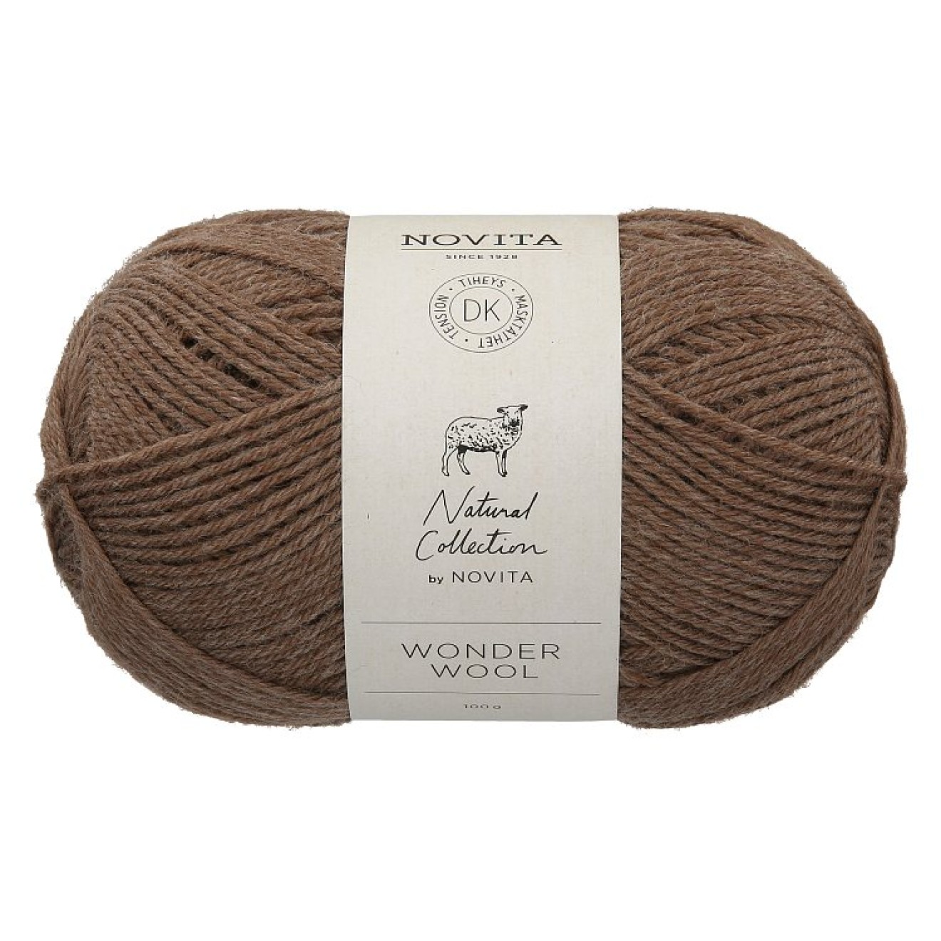 Novita Wonder Wool DK colour 68 forest mushroom