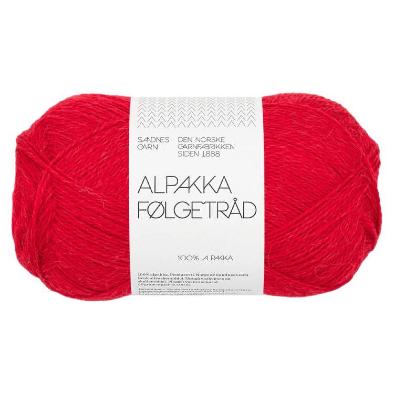 Sandnes Garn Alpakka Folgetrad colour 4219 true red