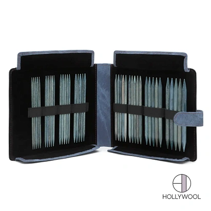 LYKKE set d’aiguilles à double pointe Indigo – 3,75 mm