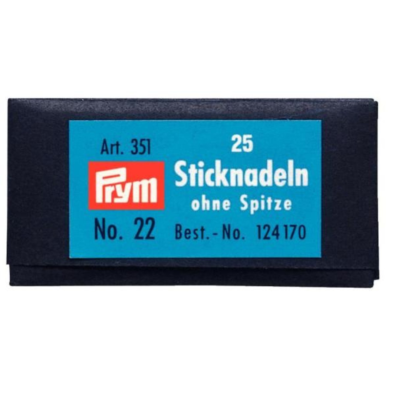 Prym embroidery needles ohne Spitze 0,90x40 mm