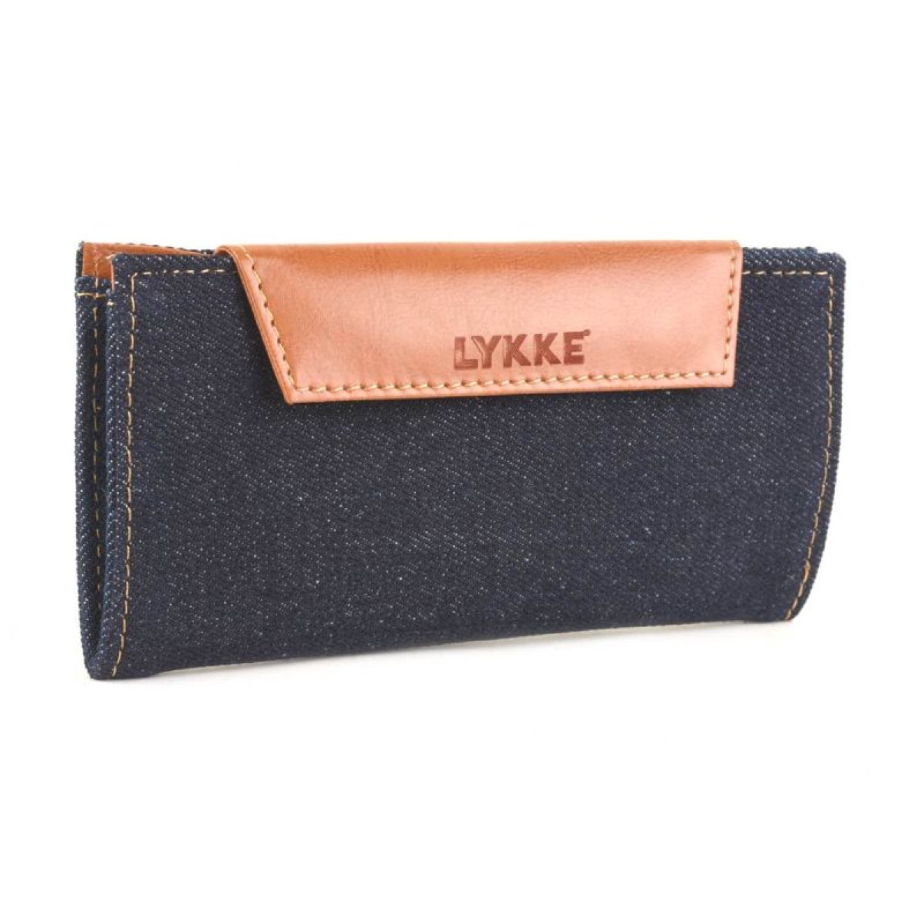 Lykke needle case for needle tips and crochet hooks 13 cm / camel