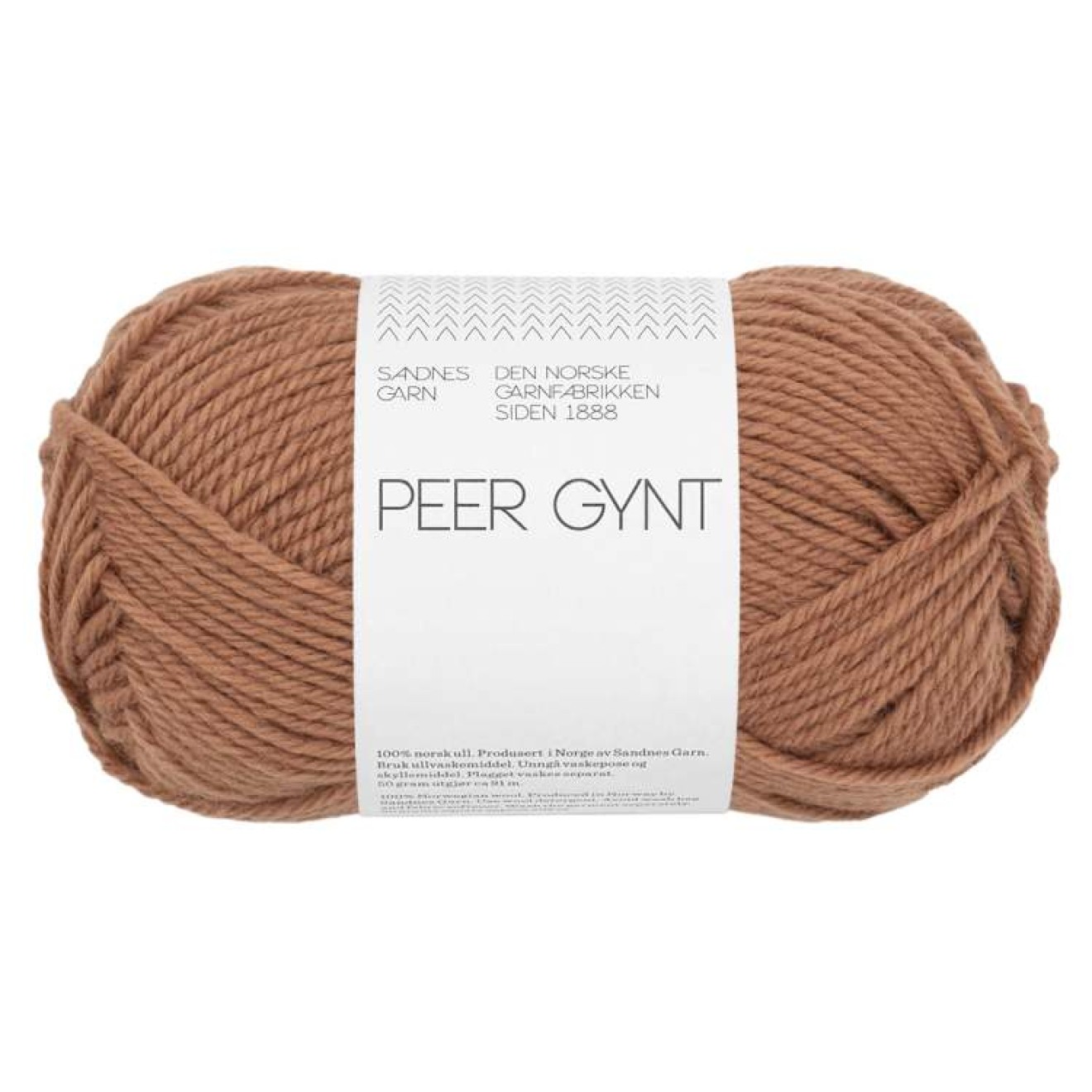 Sandnes Garn Peer Gynt colour 3342 mocha mousse
