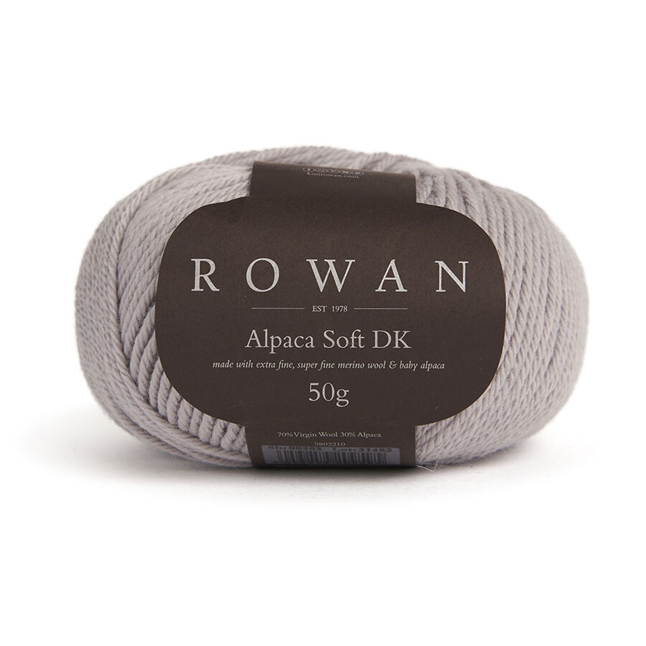 Rowan Alpaca Soft DK colour 231 Silver