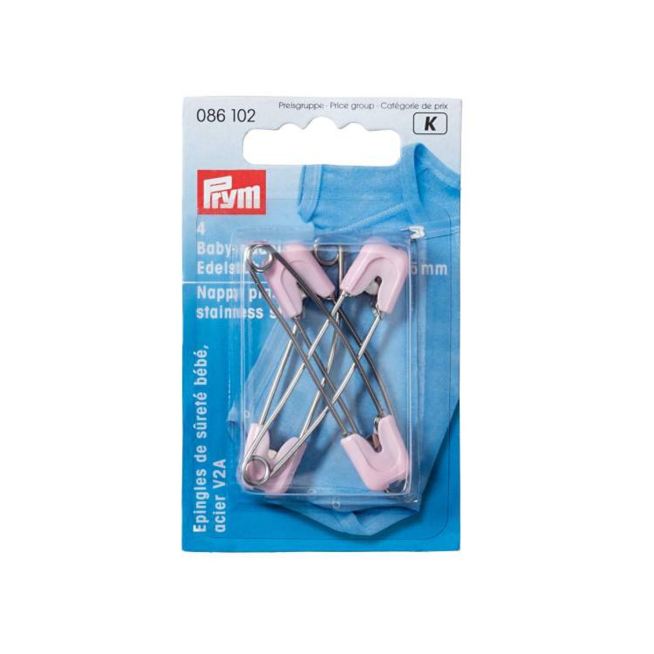 Prym Baby-Sicherheitsnadeln 55 mm