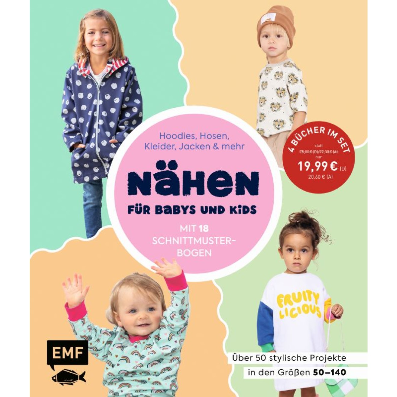 EMF Nähen für Babys und Kids – die XXL-Schnittmustersammlung