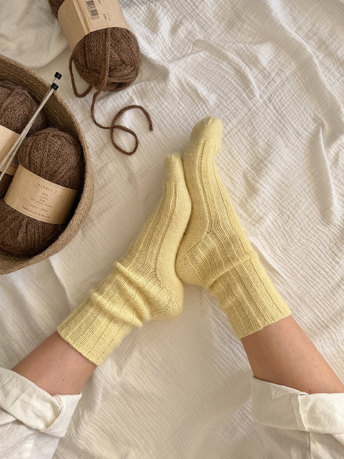 Chaussettes Noodle – modèle de tricot, photo 6