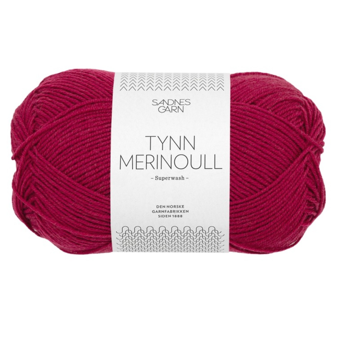 Sandnes Garn Tynn Merinoull colour 4255 rumba red