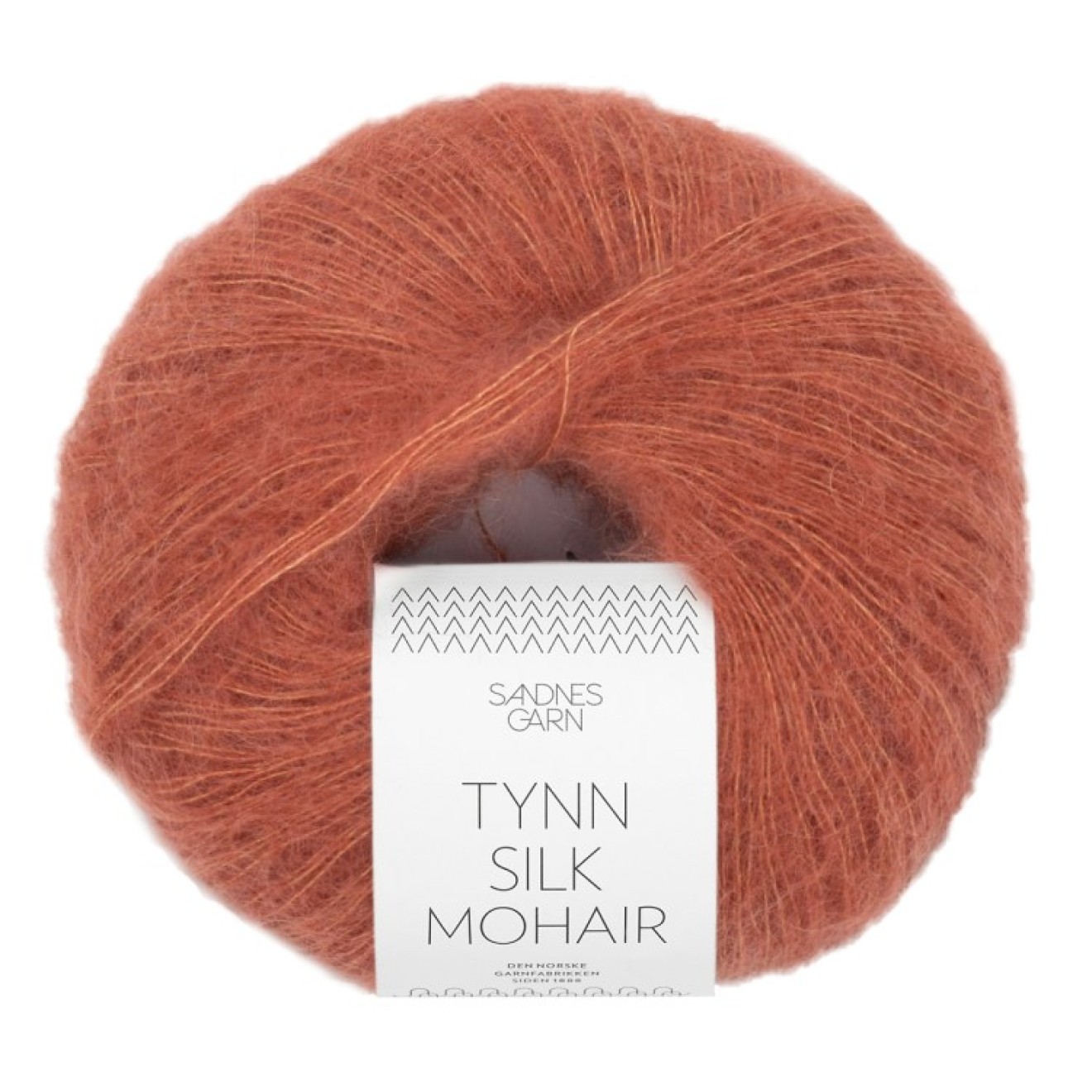 Sandnes Garn Tynn Silk Mohair colour 3535 light copper brown