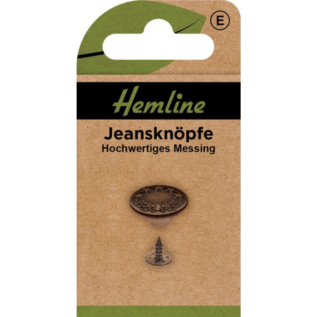 Hemline Jeans-buttons