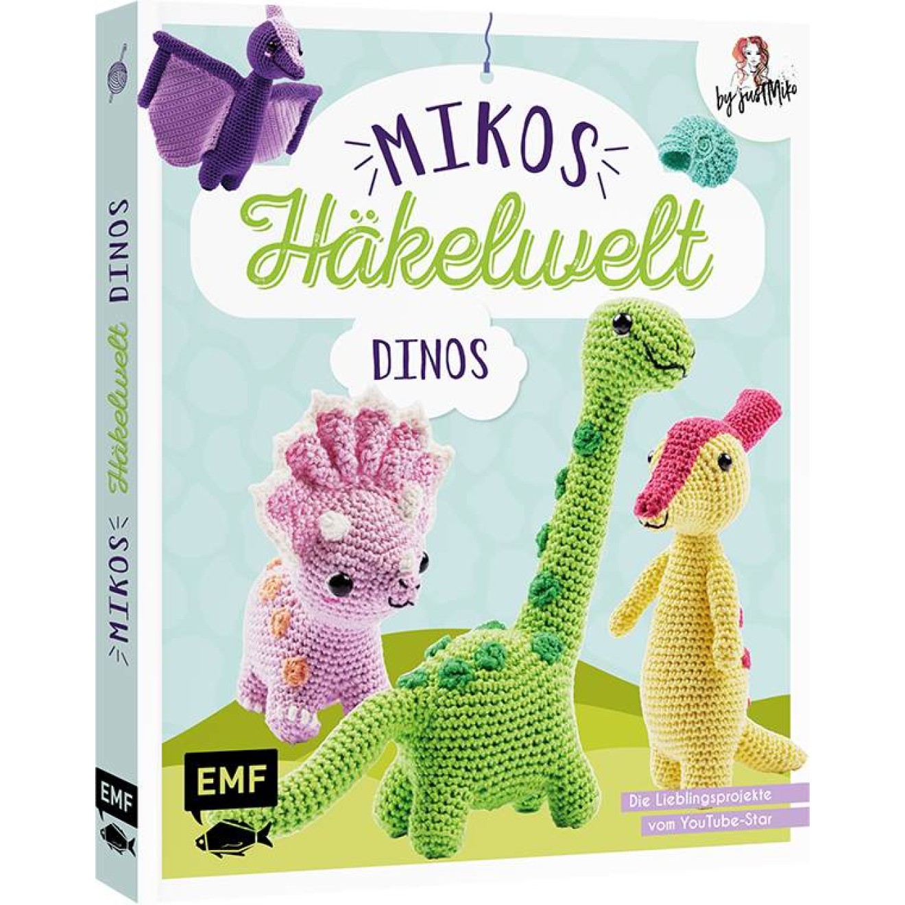 EMF Mikos Häkelwelt – Dinos 19x23 cm