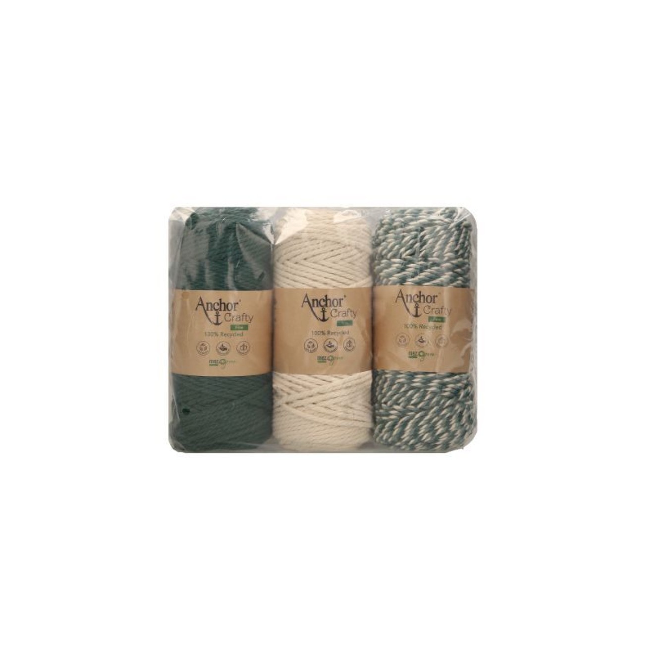 Anchor Crafty Fine Multicolor assortment pack colour 06091 forest mix