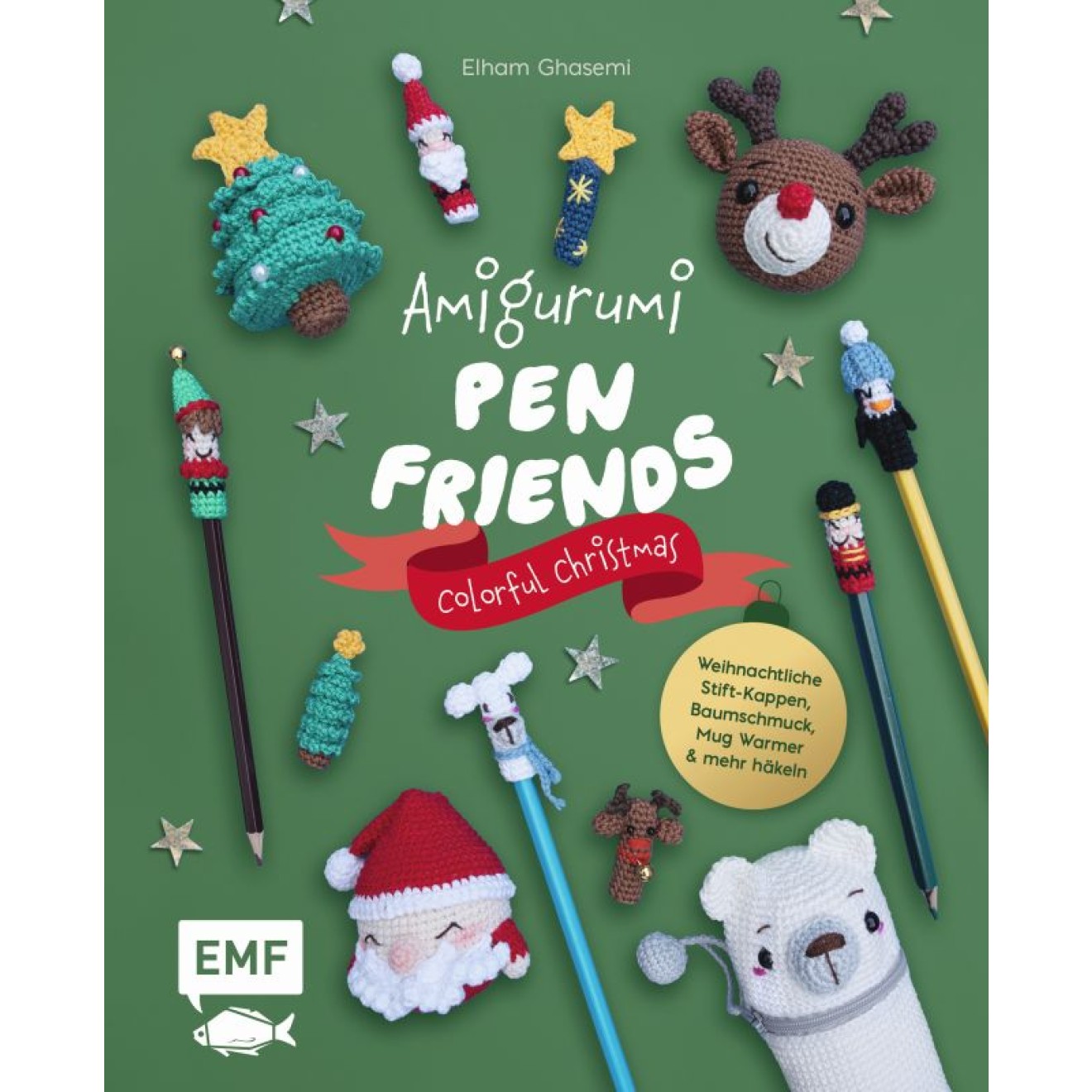 EMF Amigurumi Pen Friends - Colorful Christmas 1 St.