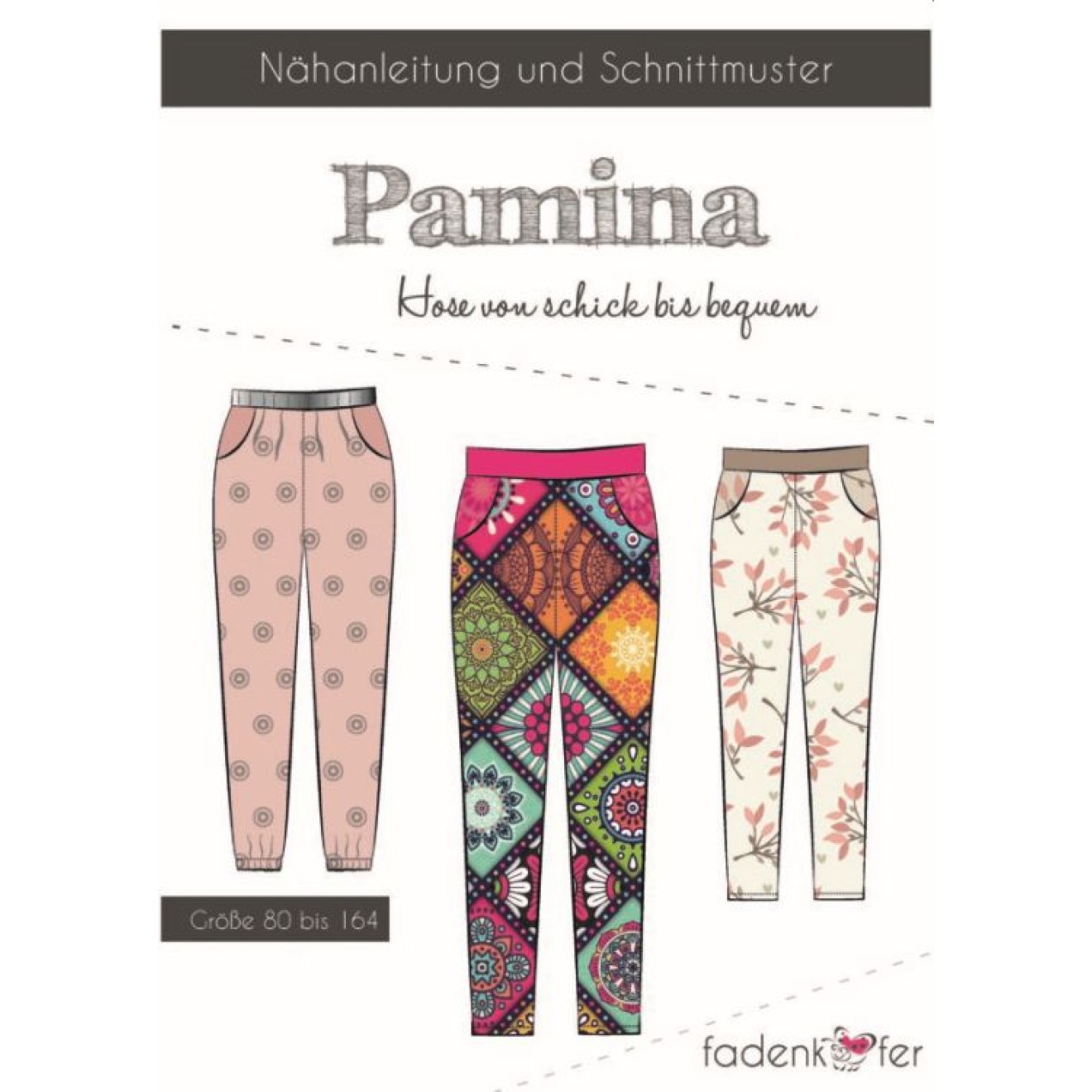 fadenkäfer Papierschnittmuster colour Pamina Kinder